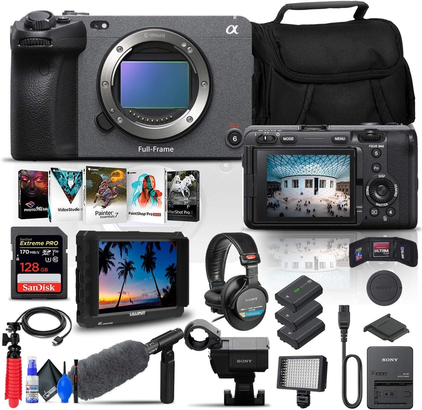 Sony ILME-FX3 Full-Frame Cinema Camera Bundle