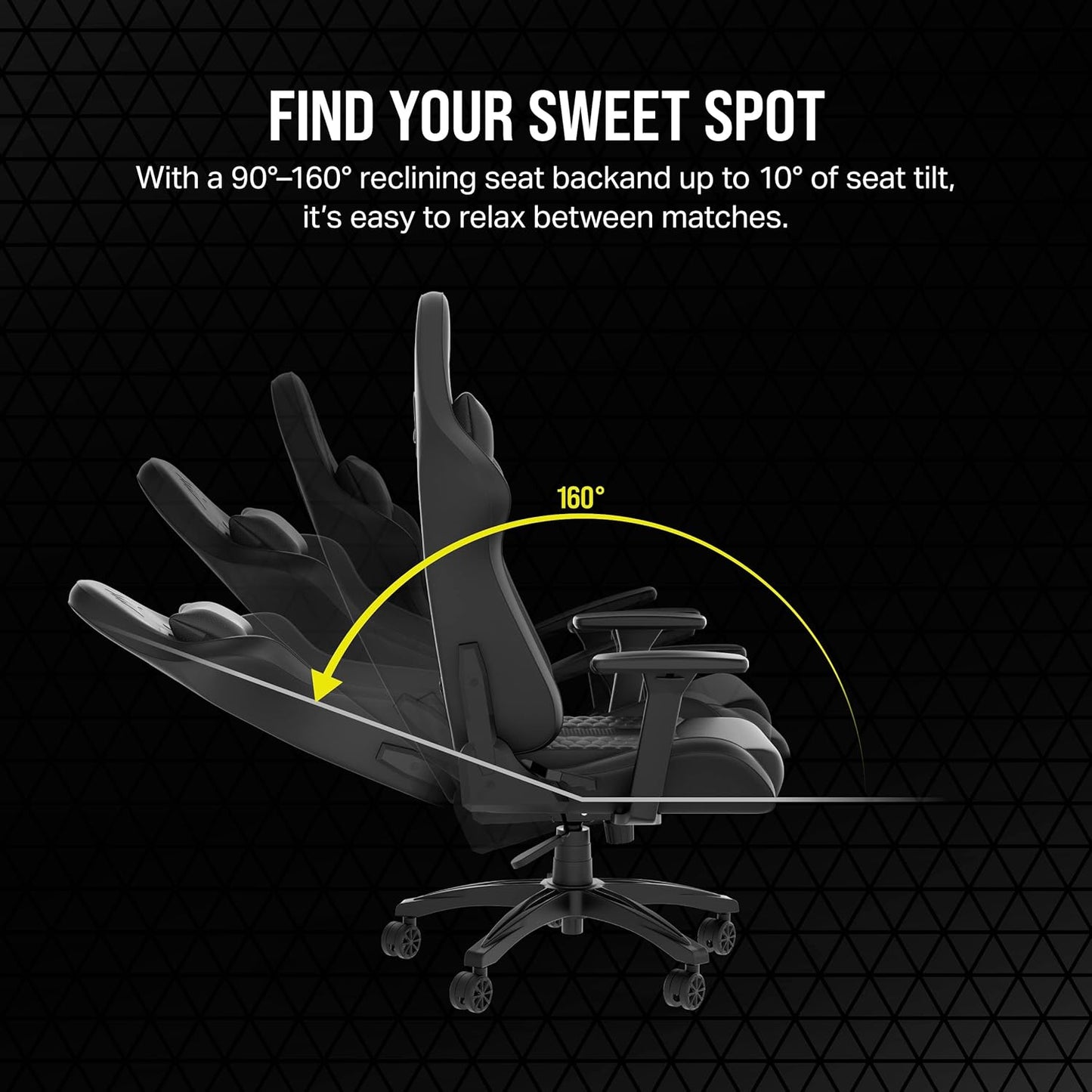 Corsair CF-9010050-WW TC100 Relaxed Leatherette Gaming Chair