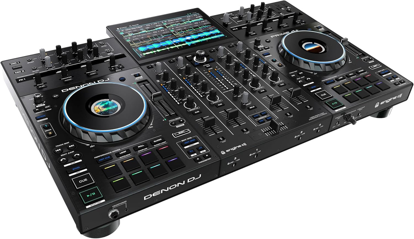 Denon DJ PRIME4+ 4-Deck Stem DJ Controller
