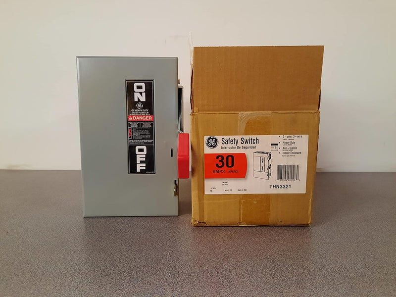 GE THN3321 30A 240V 3Ph N1 NONFUSED Switch — main product image