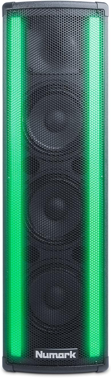 Numark Lightwave 2-Way DJ Speaker LED Beat Sync