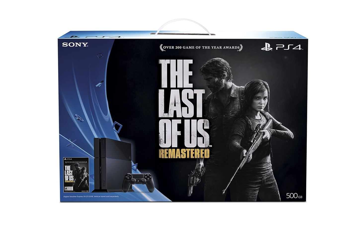 Sony 3000818 PlayStation 4 Console Last of Us Voucher
