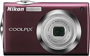 Nikon S4000 Plum 12MP Touchscreen Digital Camera 4x Zoom