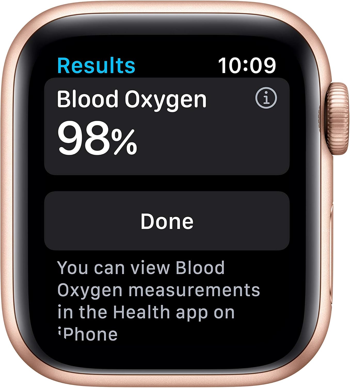 Apple Series 6 40mm GPS Gold Aluminum Pink Sand (Renewed)
