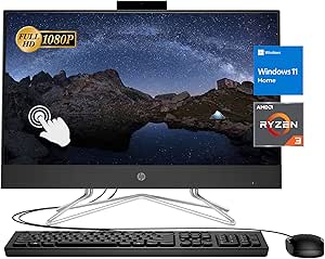 HP 22-df All-in-One Ryzen 3 Touchscreen Desktop — main product image