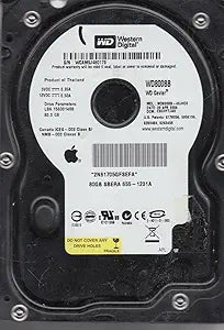 Western Digital WD800B-40JHC0 80GB IDE Hard Drive