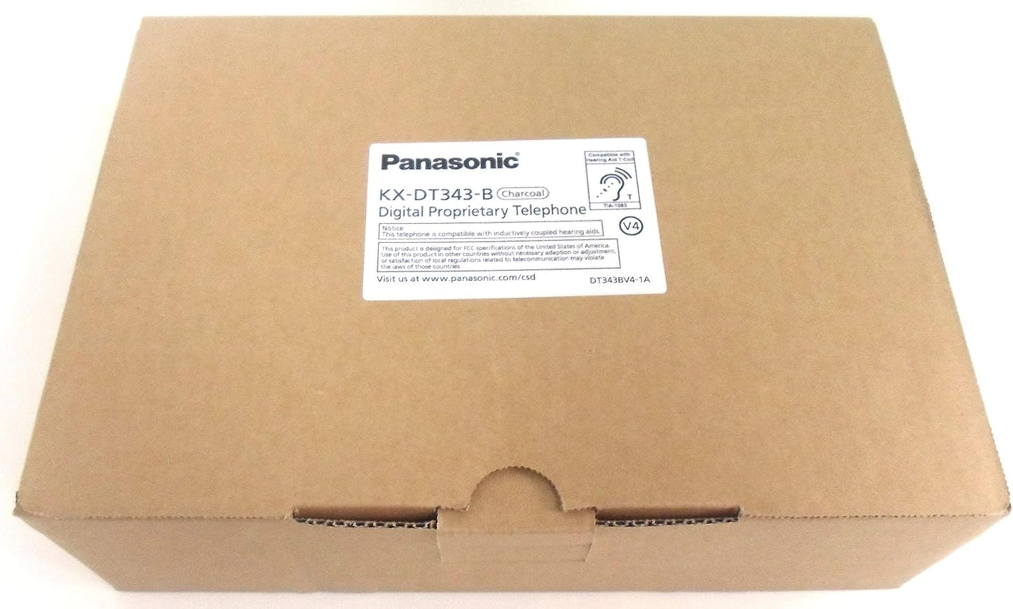 Panasonic KX-DT343-B LCD Display Phone (Renewed)