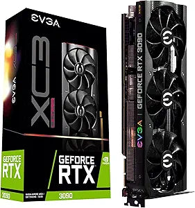 EVGA 24G-P5-3975-KR RTX 3090 XC3 Ultra Gaming GPU