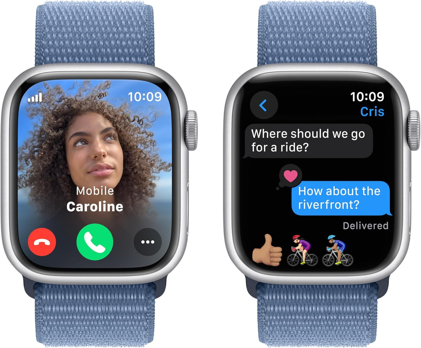 Apple Watch Series 9 Cellular 41mm Aluminum Winter Blue