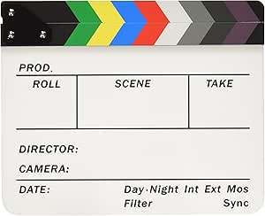 Neewer 10082301 Acrylic Film Director Clapboard