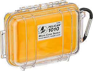Pelican 1010-027-100 Yellow Micro Case Waterproof — main product image