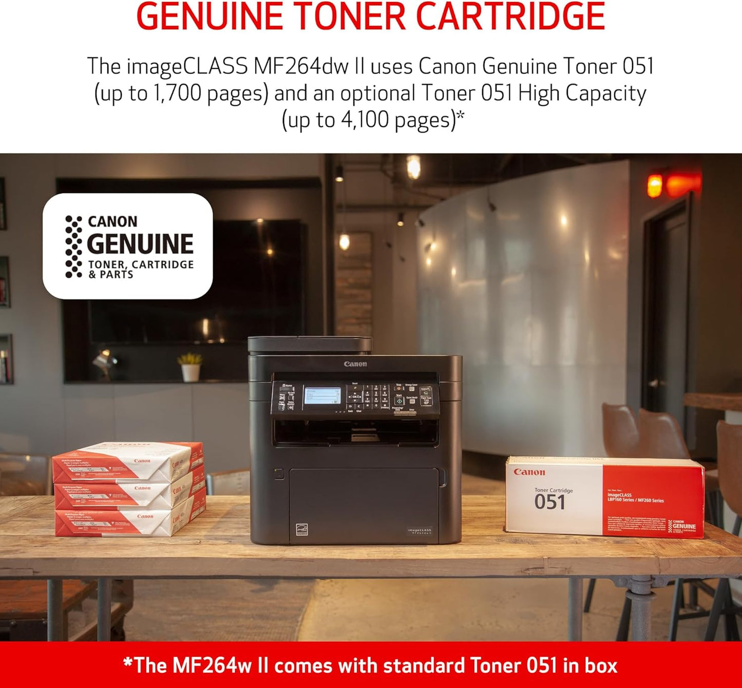 Canon 5938C020 imageCLASS MF264dw II Wireless Laser Printer