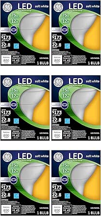 GE LED Long Neck 75W Equivalent PAR30 Dimmable Bulb (6 Pack)