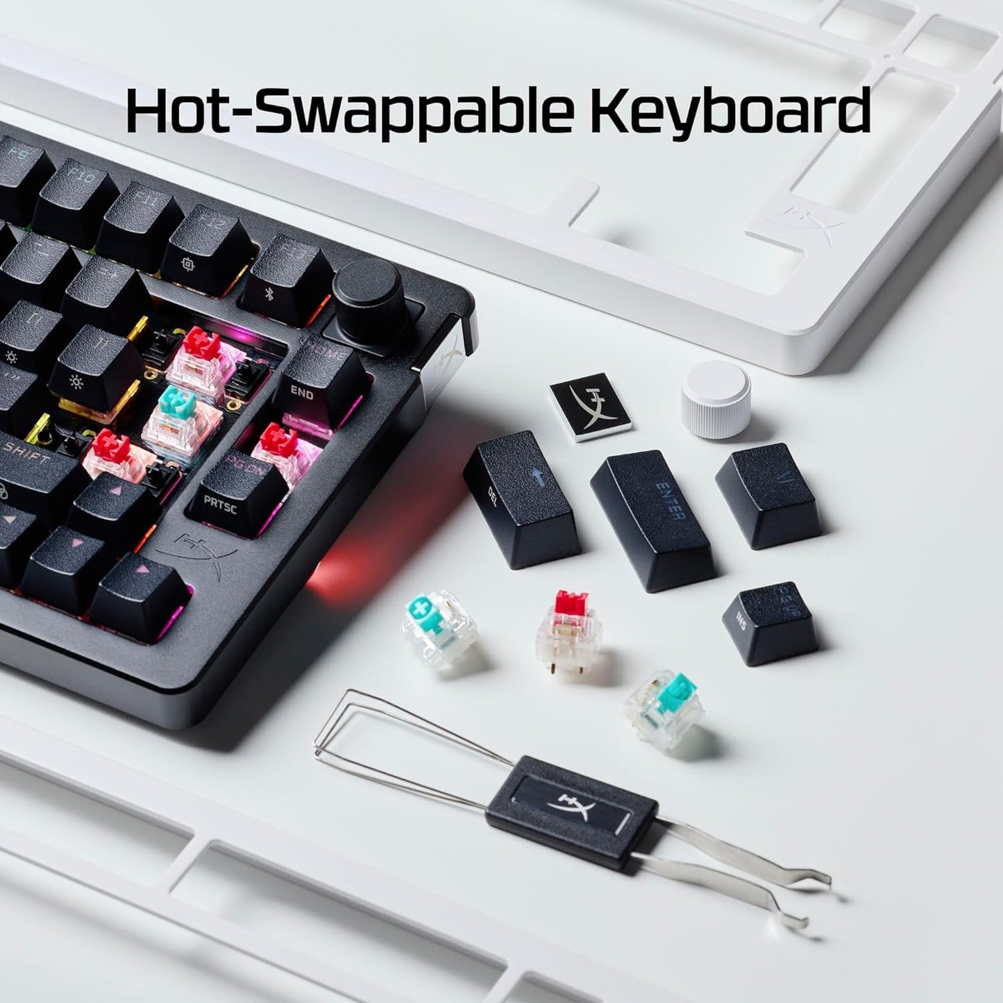 HyperX 91Y91AA#ABA Alloy Rise 75 Wireless Gaming Keyboard