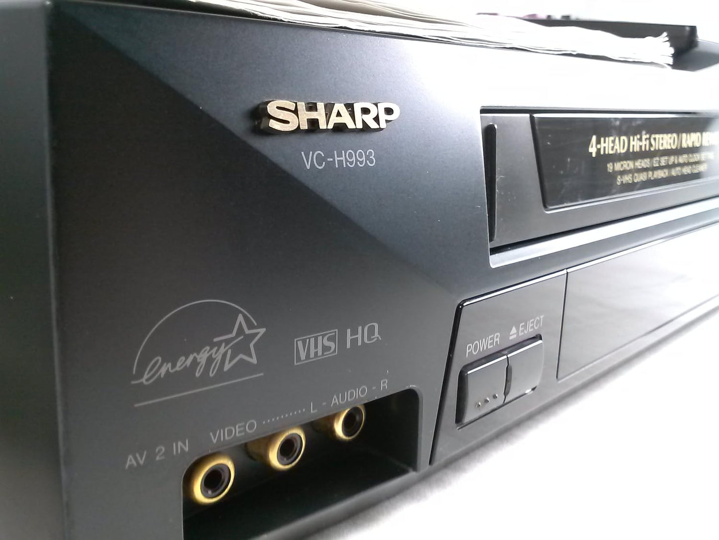 Sharp VCH993U Hi-Fi VCR S-VHS Playback