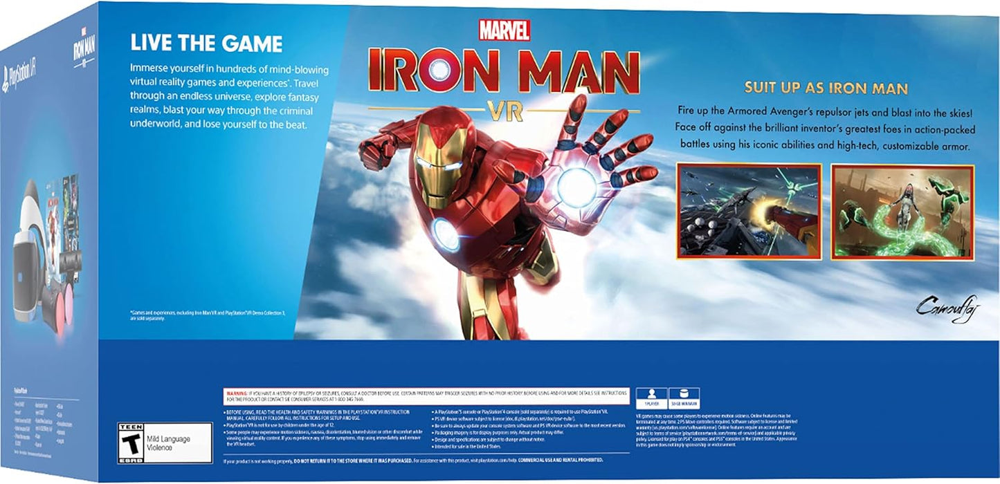 Sony VR Playstation VR Iron Man Bundle