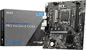 MSI 7D46-002R Pro H610M Micro ATX Motherboard