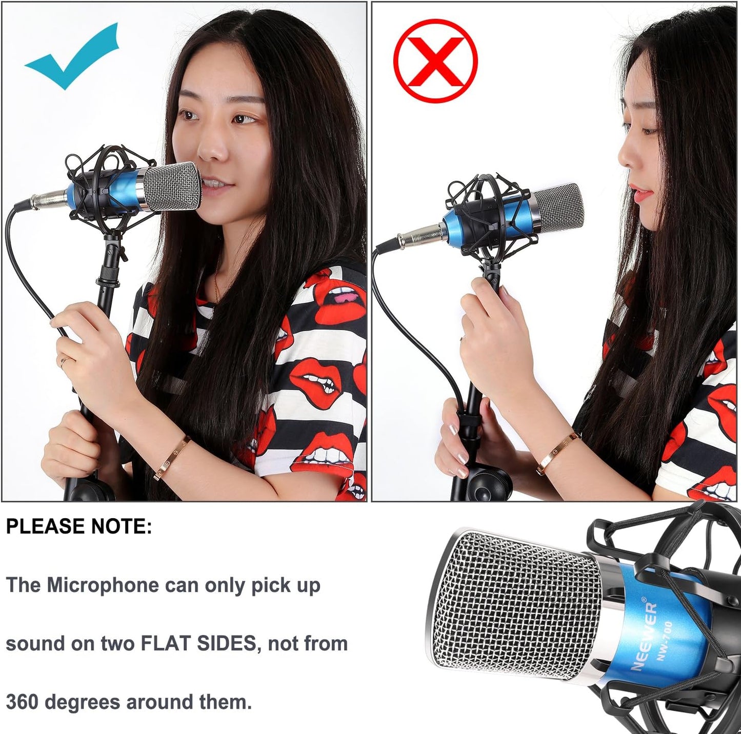 Neewer 40086943@@##1 NW-700 Condenser Microphone Kit