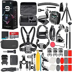 GoPro CHDHX-901-XX_EDIV4 HERO9 Black 5K Action Camera Kit