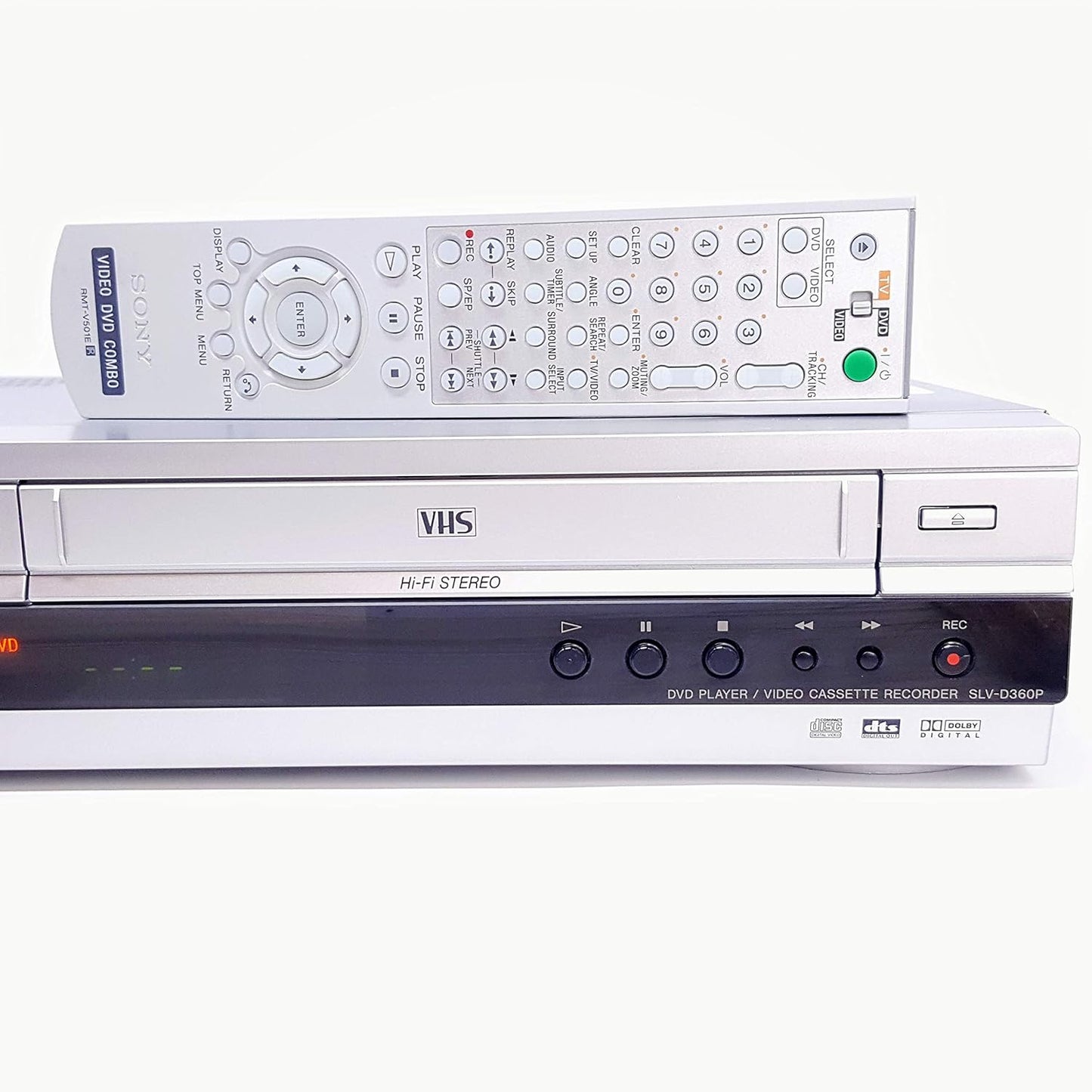 Sony SLV-D360P-cr DVD VCR Combo Player: 4-Head Hi-Fi (Renewed)