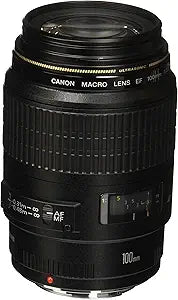 Canon 4657A006 EF 100mm f/2.8 Macro USM Lens - SLR Cameras