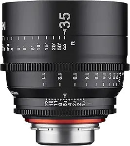 Rokinon XN35-C Xeen 35mm T1.5 Professional Cine Lens EF Mount