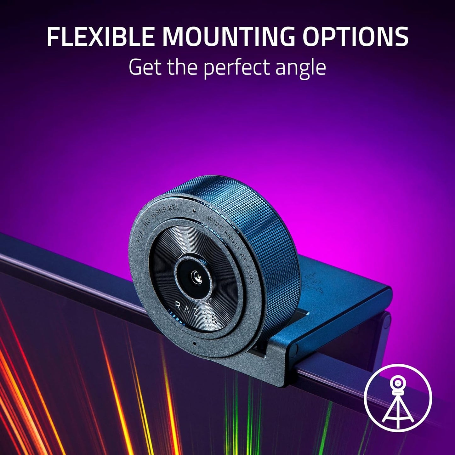 Razer RZ19-04170100-R3U1 Kiyo X 1080p Streaming Webcam