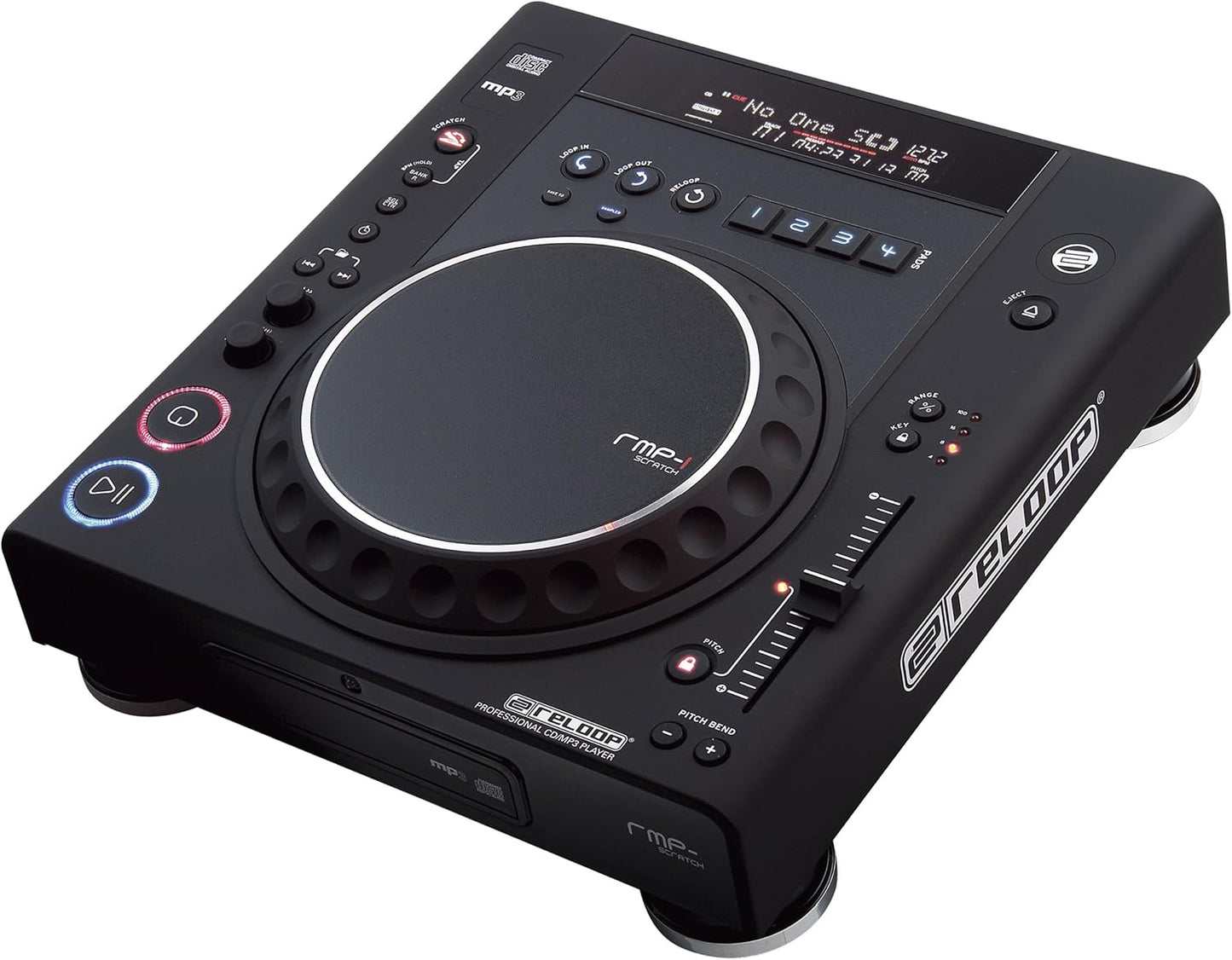 Reloop AMS-RMP-1-SCRATCH-MK2 Table Top Scratch CD Player
