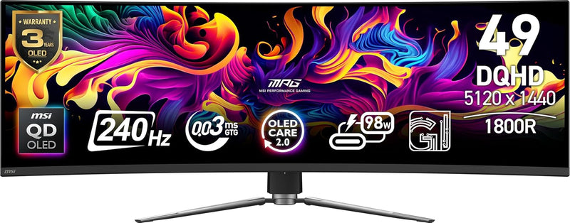 MSI MPG 491CQPX QD-OLED - 49