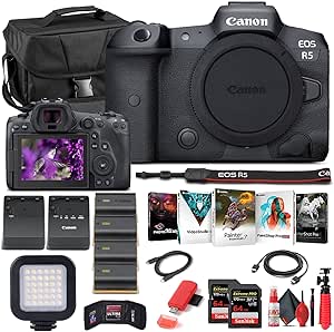 Canon 4147C002 EOS R5 Mirrorless Camera Bundle
