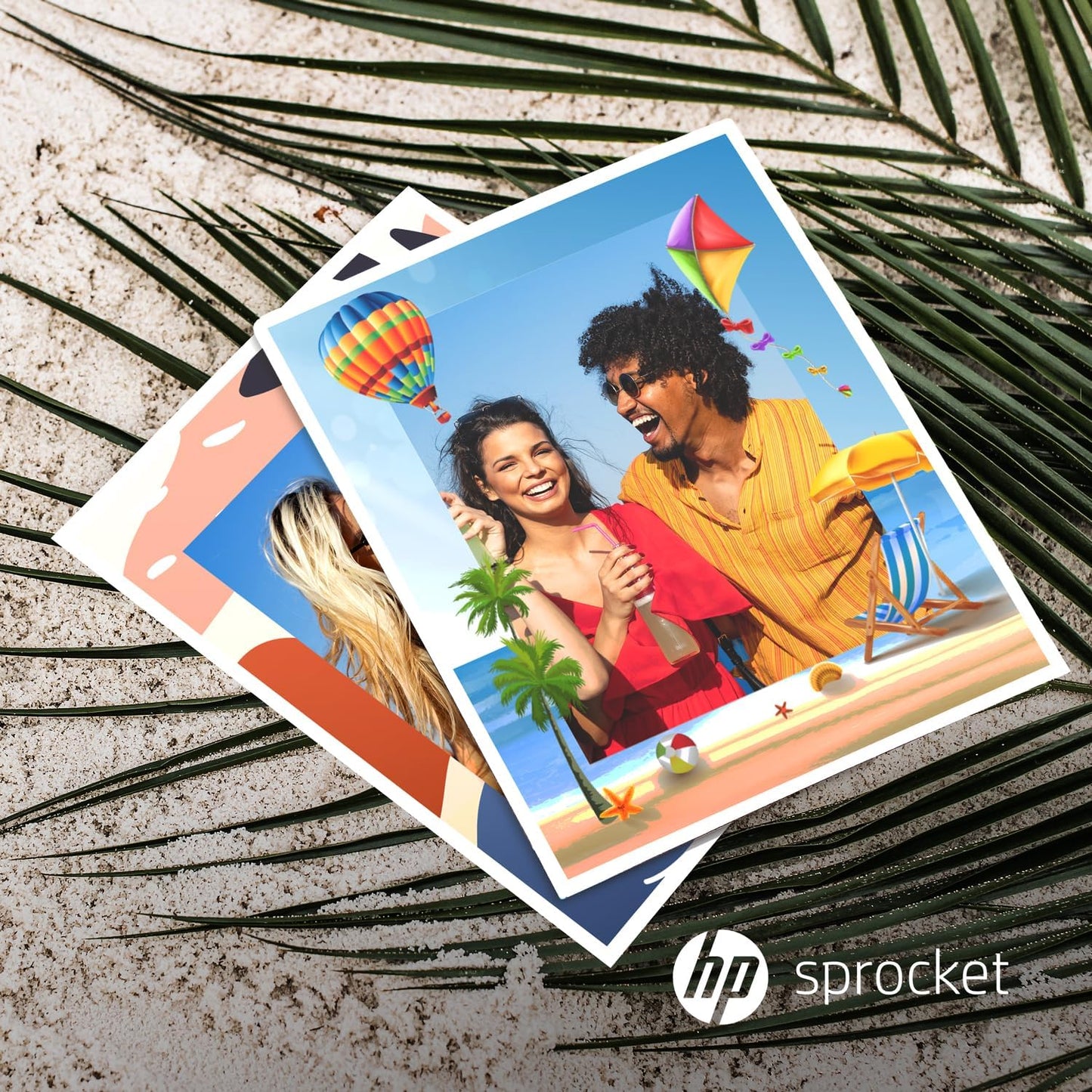 HP HPIZ3X4100 Sprocket 3.5x4.25" Sticky Photo Paper