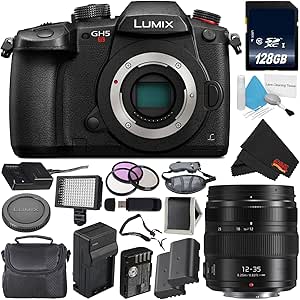 Panasonic DC-GH5S-3 Lumix GH5S Mirrorless Camera Bundle