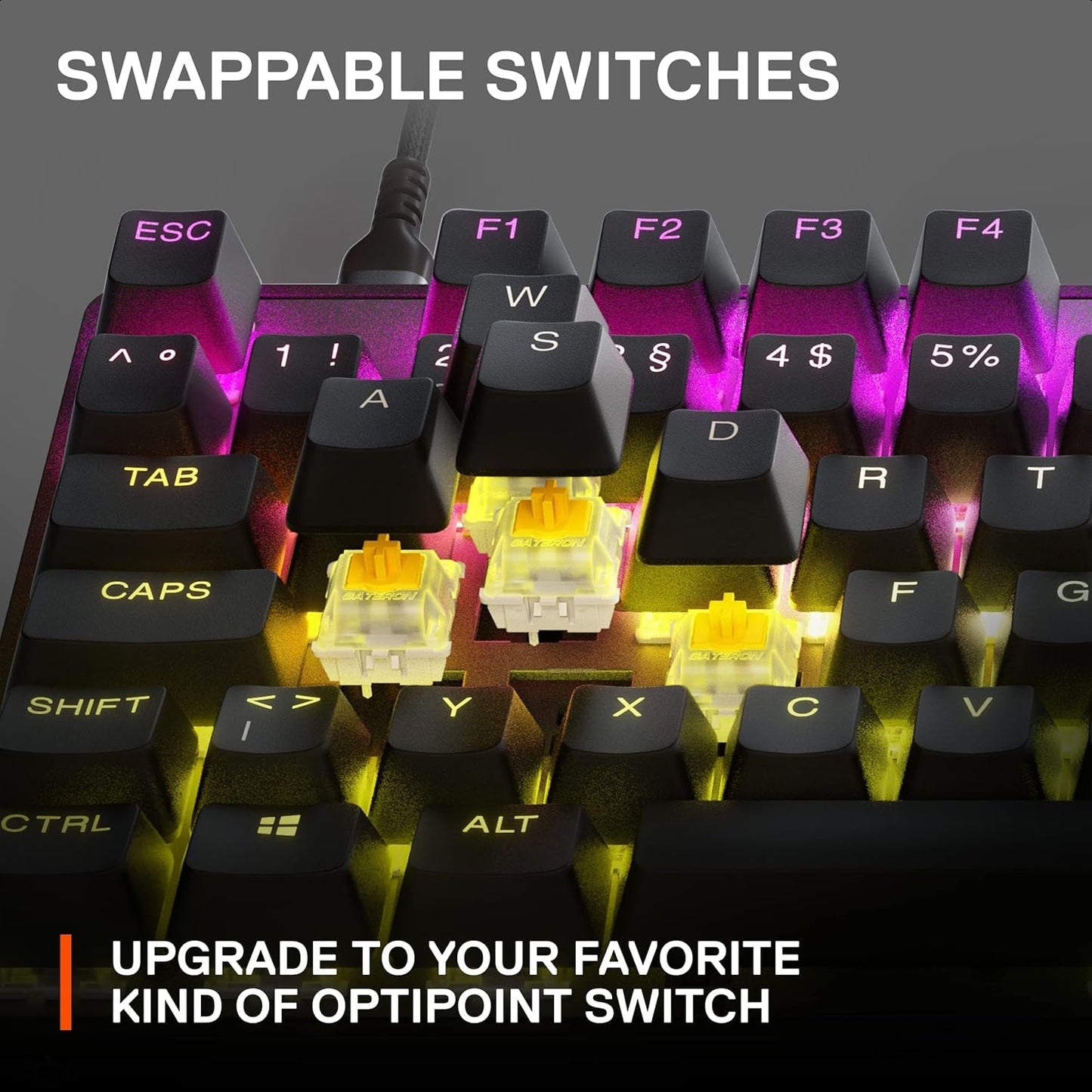 SteelSeries Apex 9 TKL Optical Mechanical Gaming Keyboard