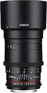 Rokinon DS135M-N Cine DS 135mm T2.2 Telephoto Lens - Nikon