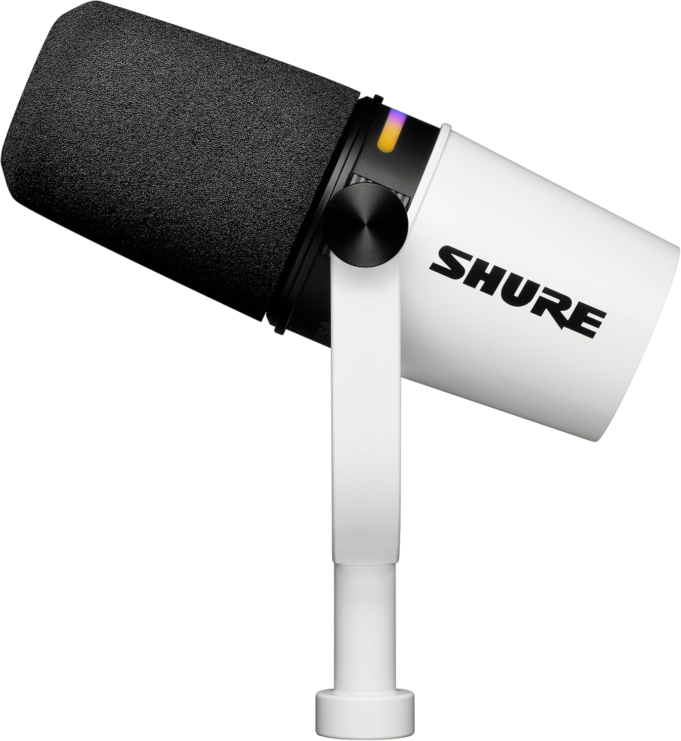 Shure MV7+-W Microphone, Podcast Dynamic USB/XLR, White