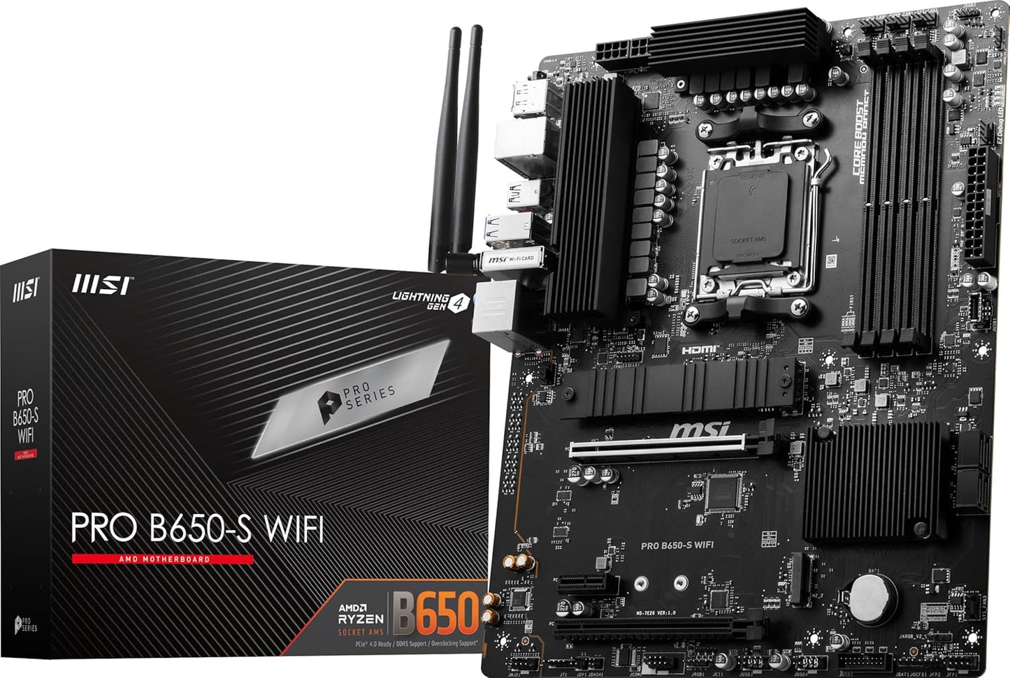 MSI B650SWIFI PRO Motherboard AMD Ryzen AM5