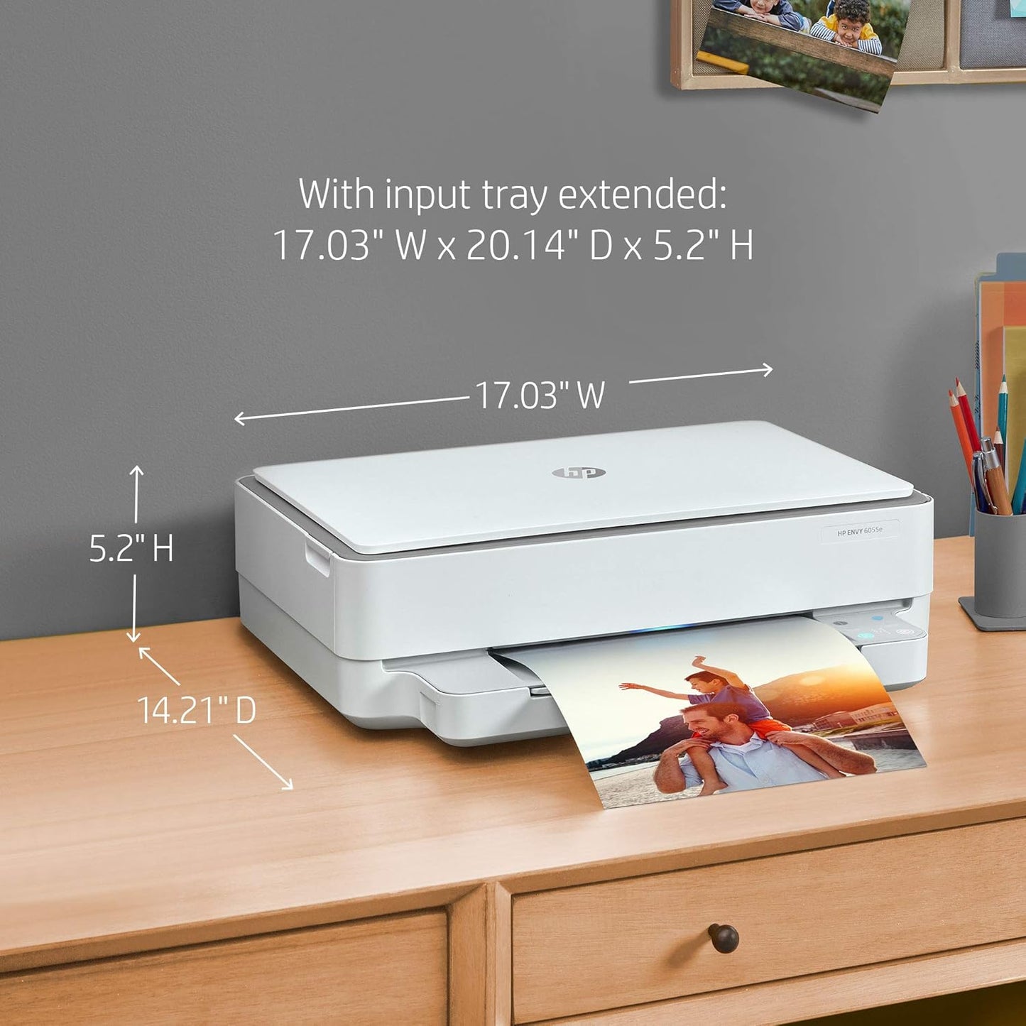 HP ENVY 6055e Wireless Color Inkjet Printer
