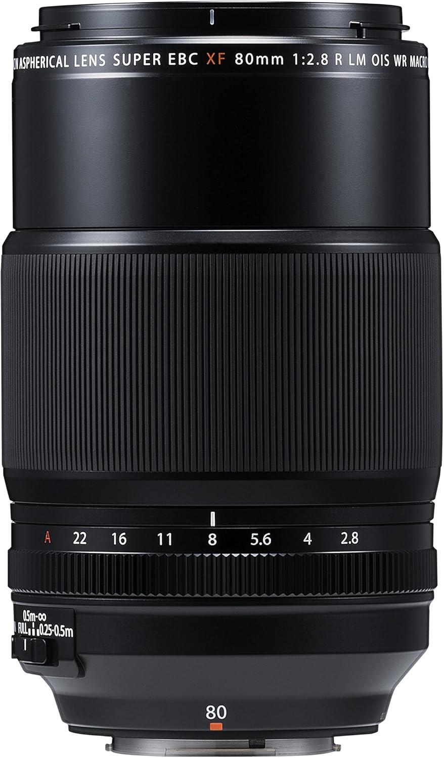 Fujifilm 16559168 XF80mm Macro Lens OIS Weather Resistant