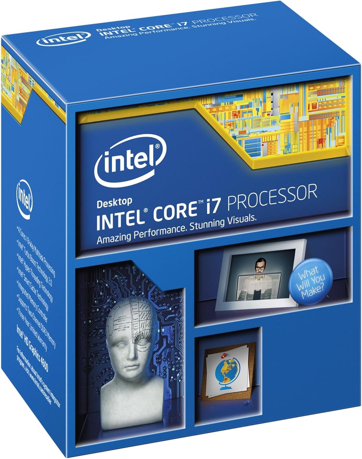 Intel BX80646I74790K Core i7-4790K 4GHz Quad-Core CPU