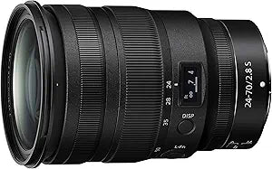 Nikon 20089 Nikkor Z 24-70mm f/2.8 S Lens (Renewed)
