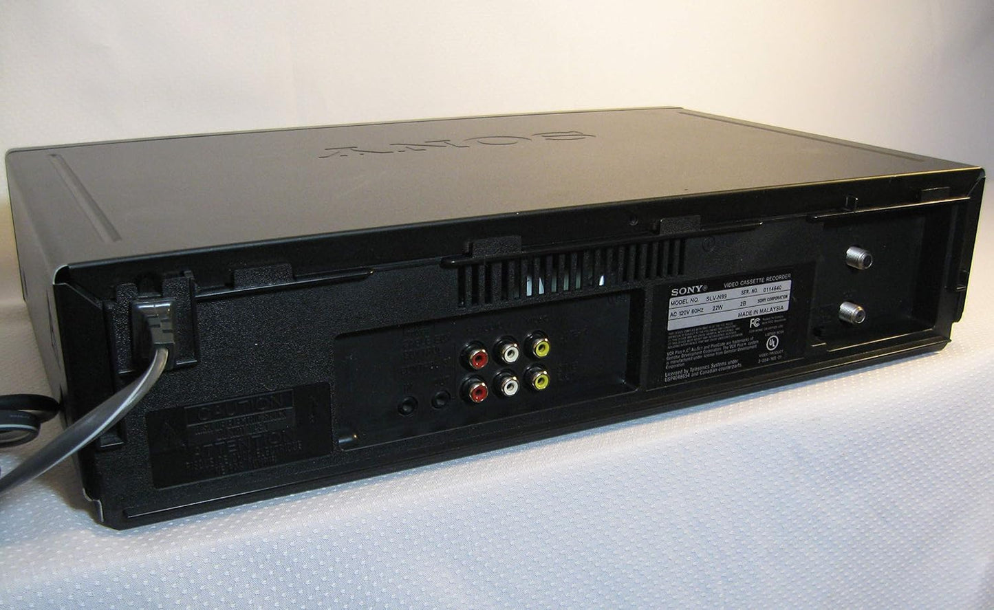 Sony SLV-N99 VHS HiFi Videocassette Recorder