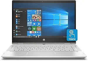 HP 7PD74UA#ABA Pavilion X360 i5 Convertible Laptop — main product image