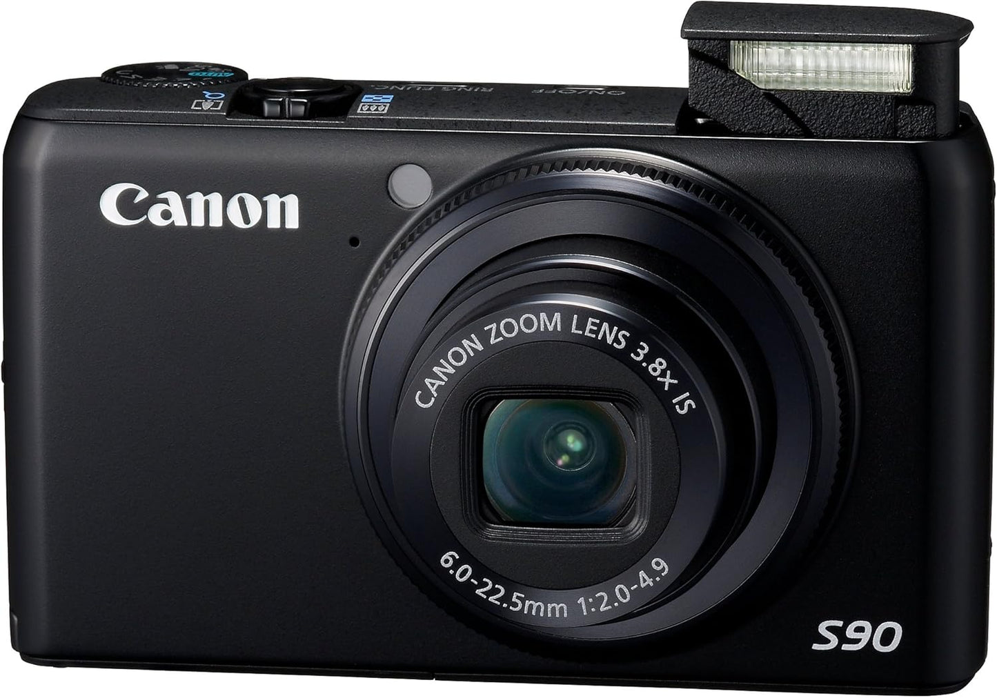 Canon PowerShot S90 10MP Digital Camera 3.8x Zoom