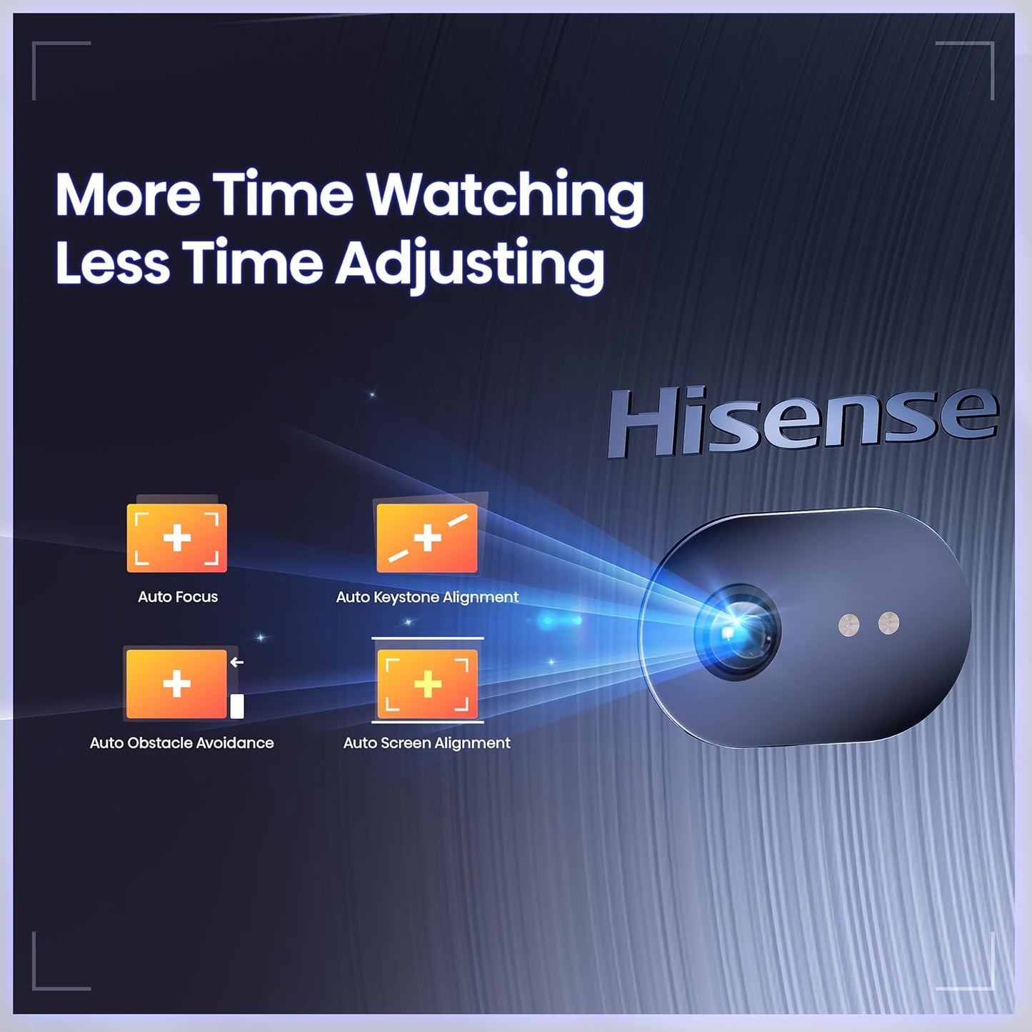 Hisense C1 Mini Laser Projector (Renewed)