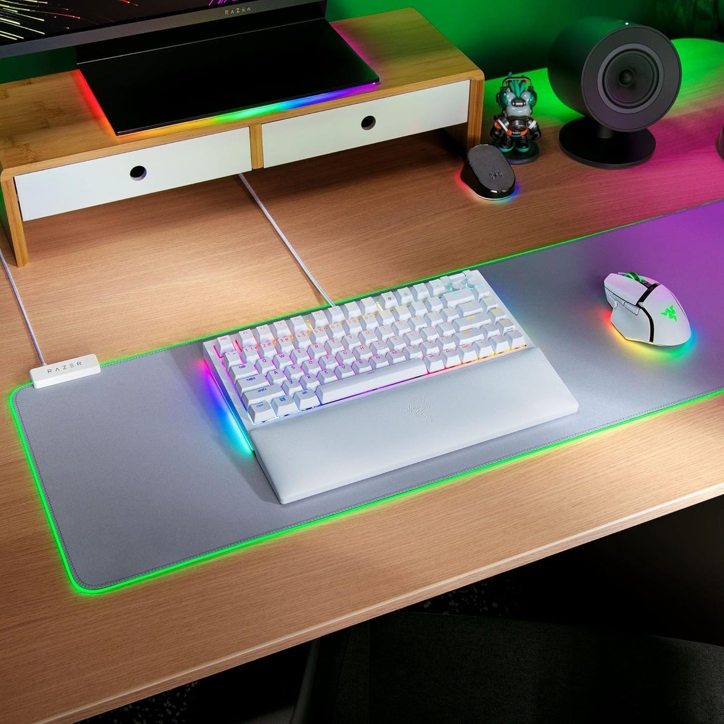 Razer BlackWidow V4 75% Hot-Swap Gaming Keyboard (Renewed)