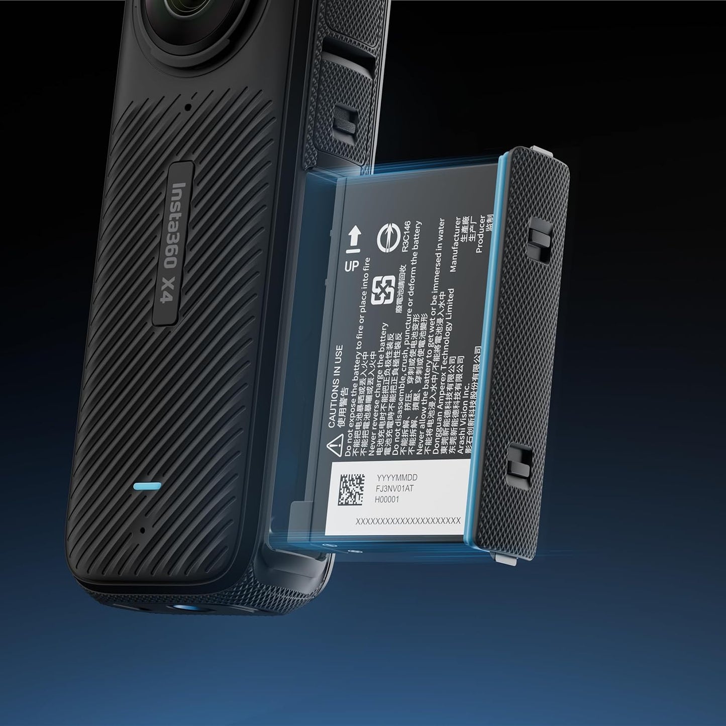 Insta360 X4 Battery only 2290mAh Fast Charger Bundle