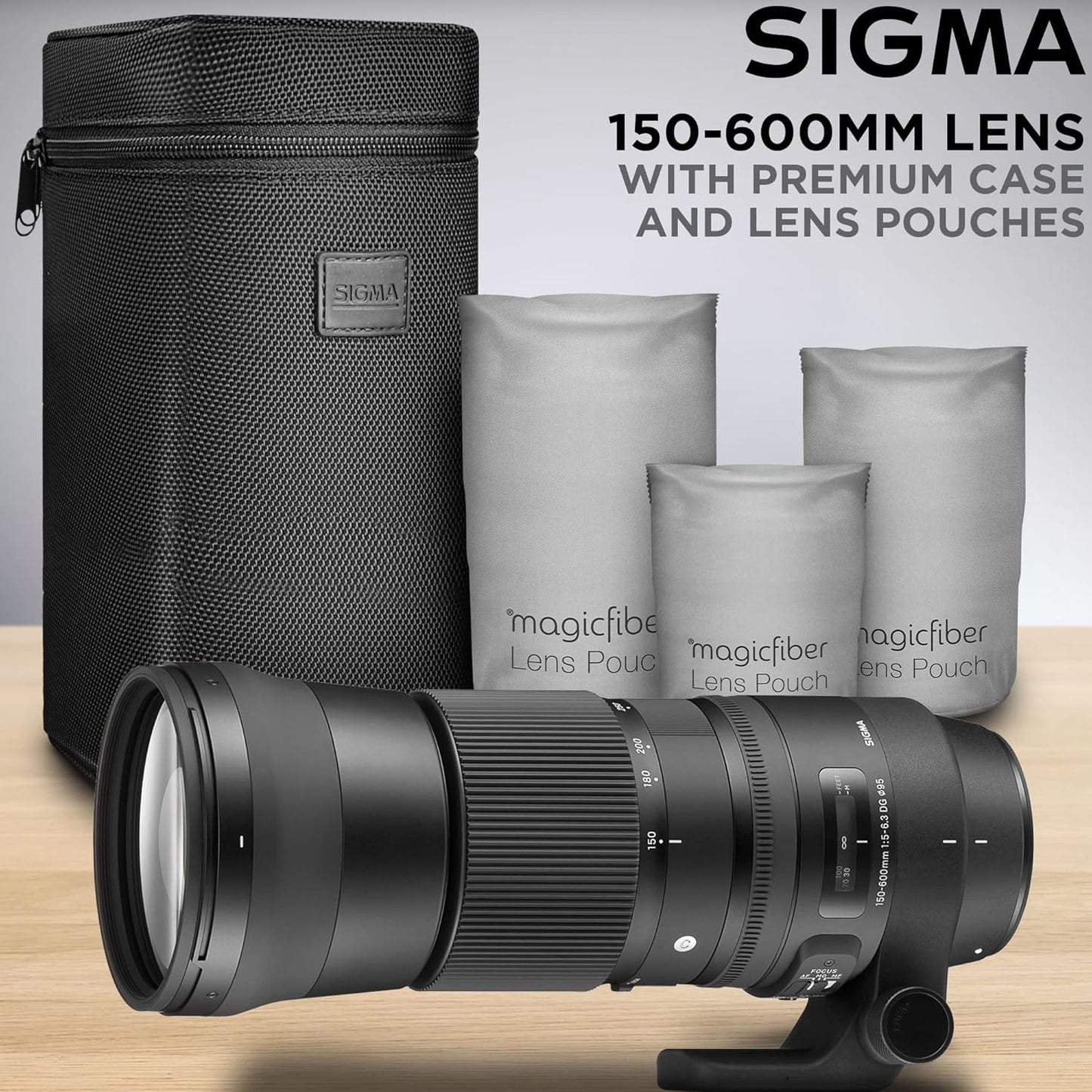 Sigma 150-600mm Contemporary Canon Lens Bundle