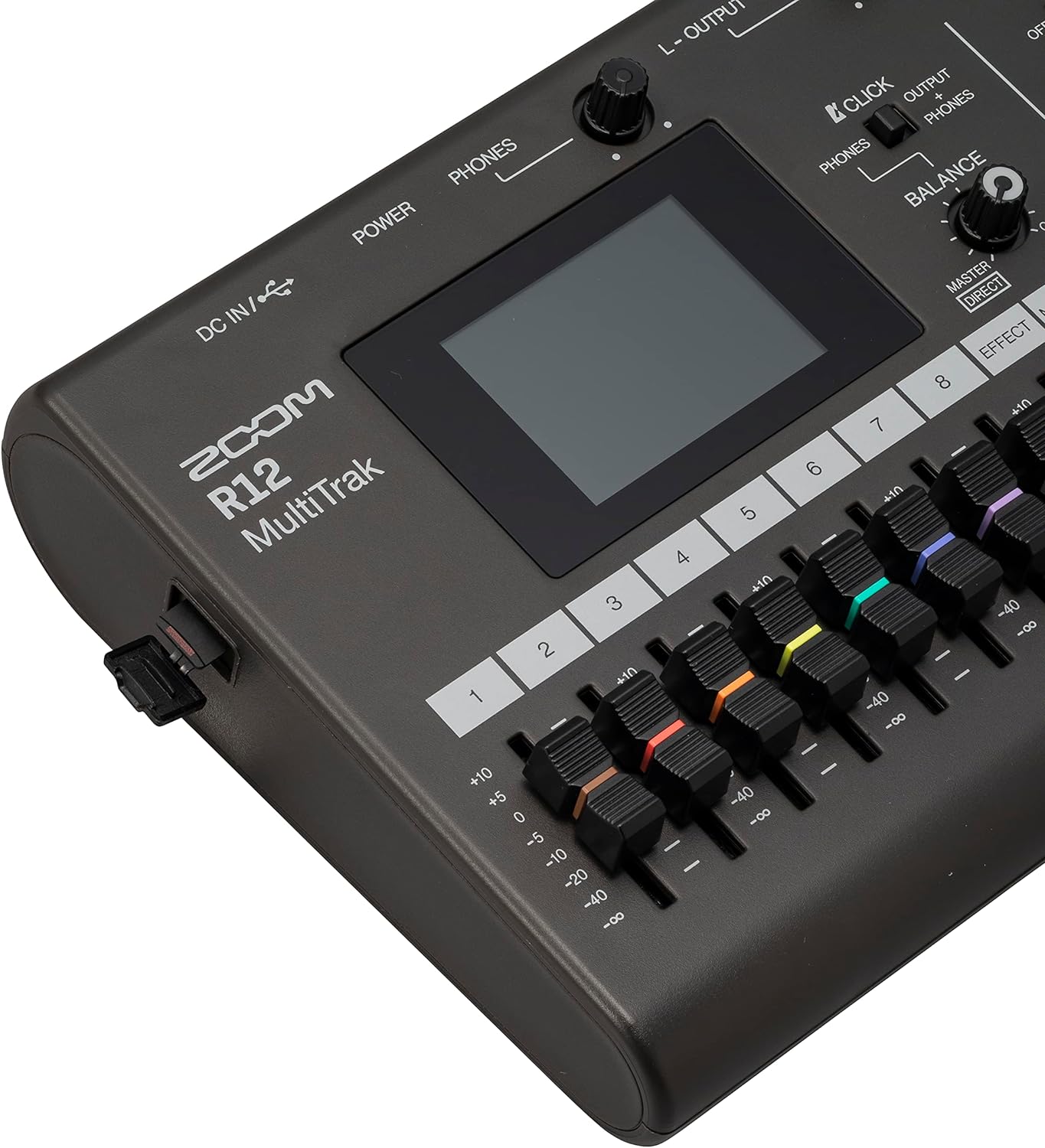 Zoom R12 MultiTrak Recorder - Touchscreen, 8-Track, Effects