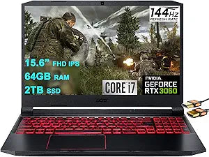 Acer NITRO 5 3060 RTX 3060 Gaming Laptop 144Hz — main product image