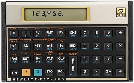 HP 12C Financial Calculator RPN Business Classic — main product image